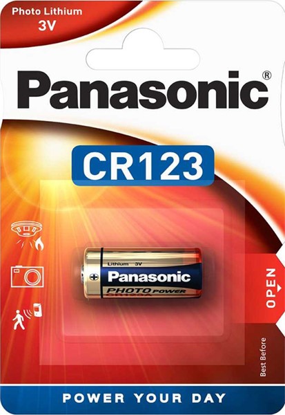 Panasonic Photo Power CR123A Lithium