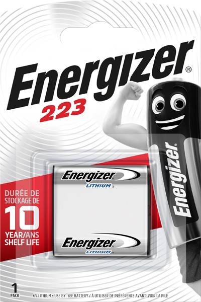 Energizer 223 Lithium Batterie CRP-2P