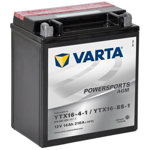 Varta YTX16 Batterie