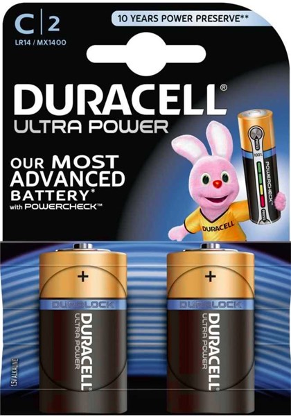 Duracell Ultra Power MX1400 2er Blister