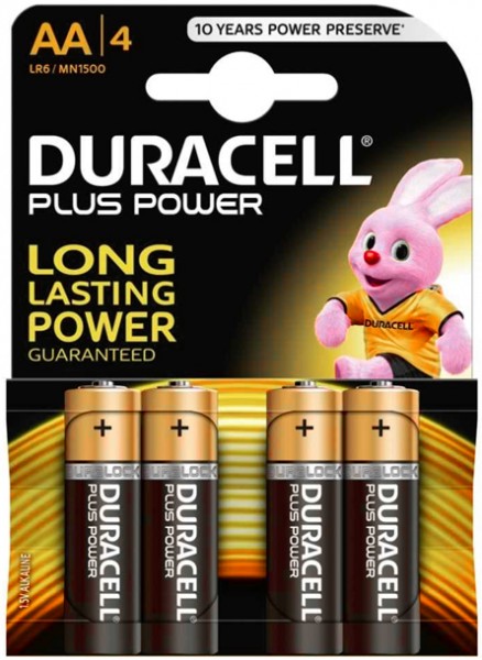 Duracell Plus Power MN1500 4er Blister