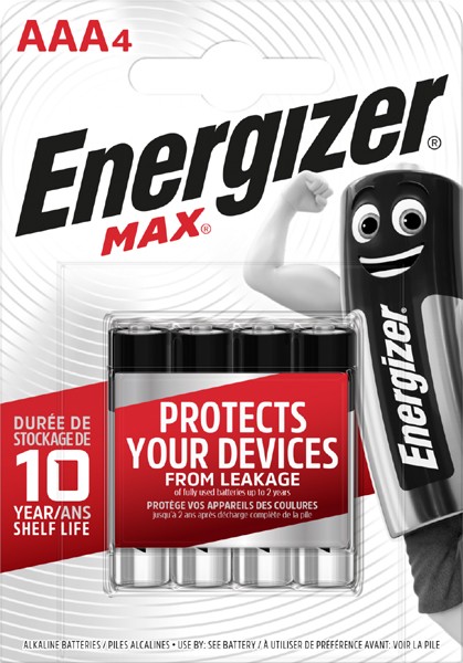 Energizer Max AAA 4er Blister