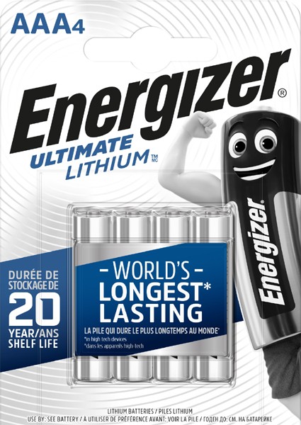 Energizer Ultimate Lithium L92 4er Blister