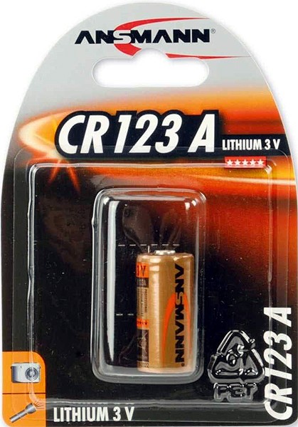 Ansmann CR123A Lithium 3V