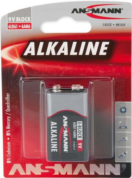 Ansmann Alkaline Red-Line E-Block