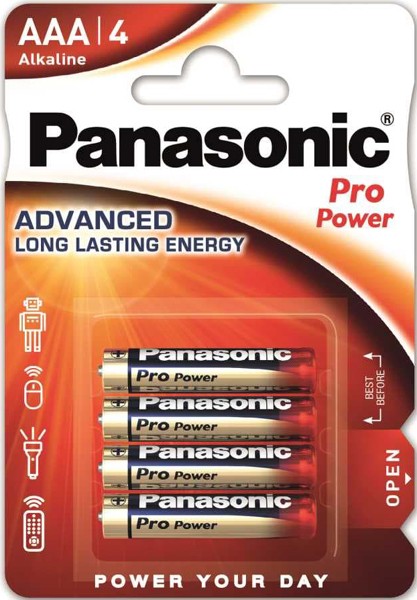 Panasonic Pro Power AAA 4er Blister