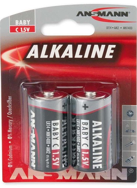 Ansmann Alkaline Red C 2er Blister